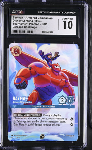 CGC 10 Baymax - Armored Companion (9/C1) [Tournament Promos] - 6025642035