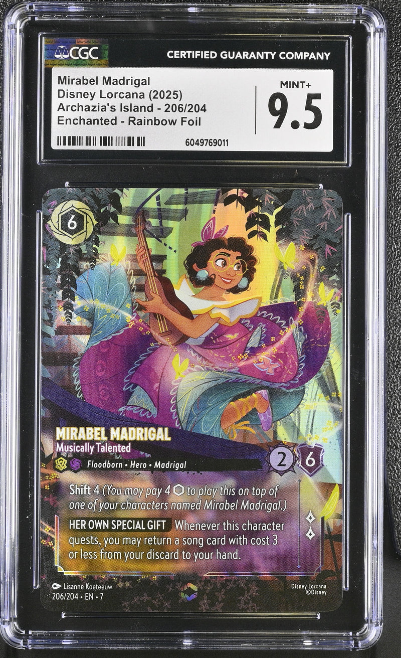 CGC MINT+ 9.5 Mirabel Madrigal - Musically Talented (Enchanted) (206/204) [Archazia's Island] - 6049769011