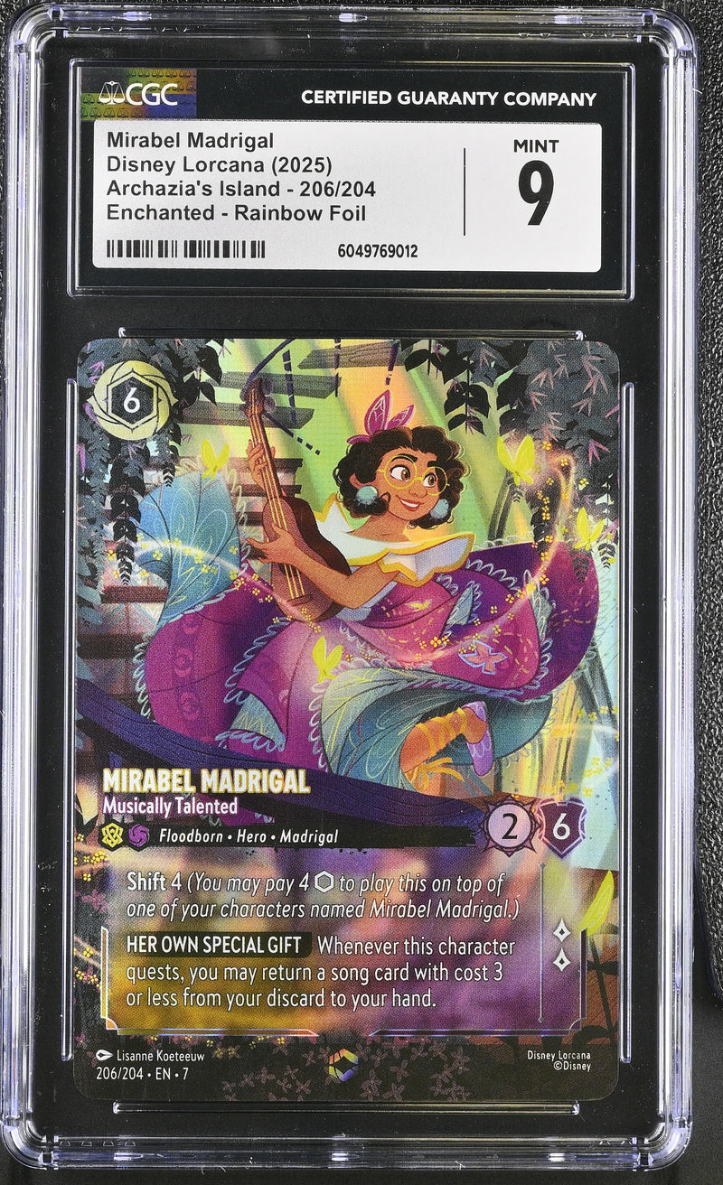 CGC 9 Mirabel Madrigal - Musically Talented (Enchanted) (206/204) [Archazia's Island] - 6049769012