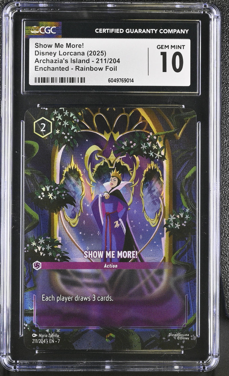 CGC GEM MINT 10 Show Me More! (Enchanted) (211/204) [Archazia's Island] - 6049769014