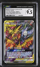 CGC MINT+ 9.5 Moltres & Zapdos & Articuno GX (SM210) [Sun & Moon: Black Star Promos] - 6064189005