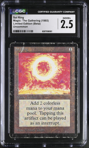 CGC 2.5 Sol Ring[Limited Edition (Beta)] - 6087598061