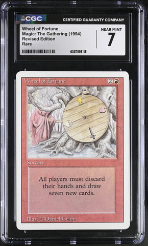 CGC 7 Wheel of Fortune[Revised Edition] - 6087598118