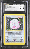 CGC 7.5 Chansey (3/102) (Shadowless) [Base Set 1st Edition] - 6097225021