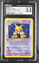 CGC 5.5 Alakazam (1/102) (Shadowless) [Base Set 1st Edition] - 6097225023