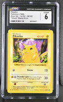 CGC 6 Pikachu(58/102) [Base Set - 1st Ed.] - 6097225027