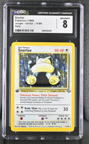 CGC 8 Snorlax (11/64) [Jungle 1st Edition] - 6097225032
