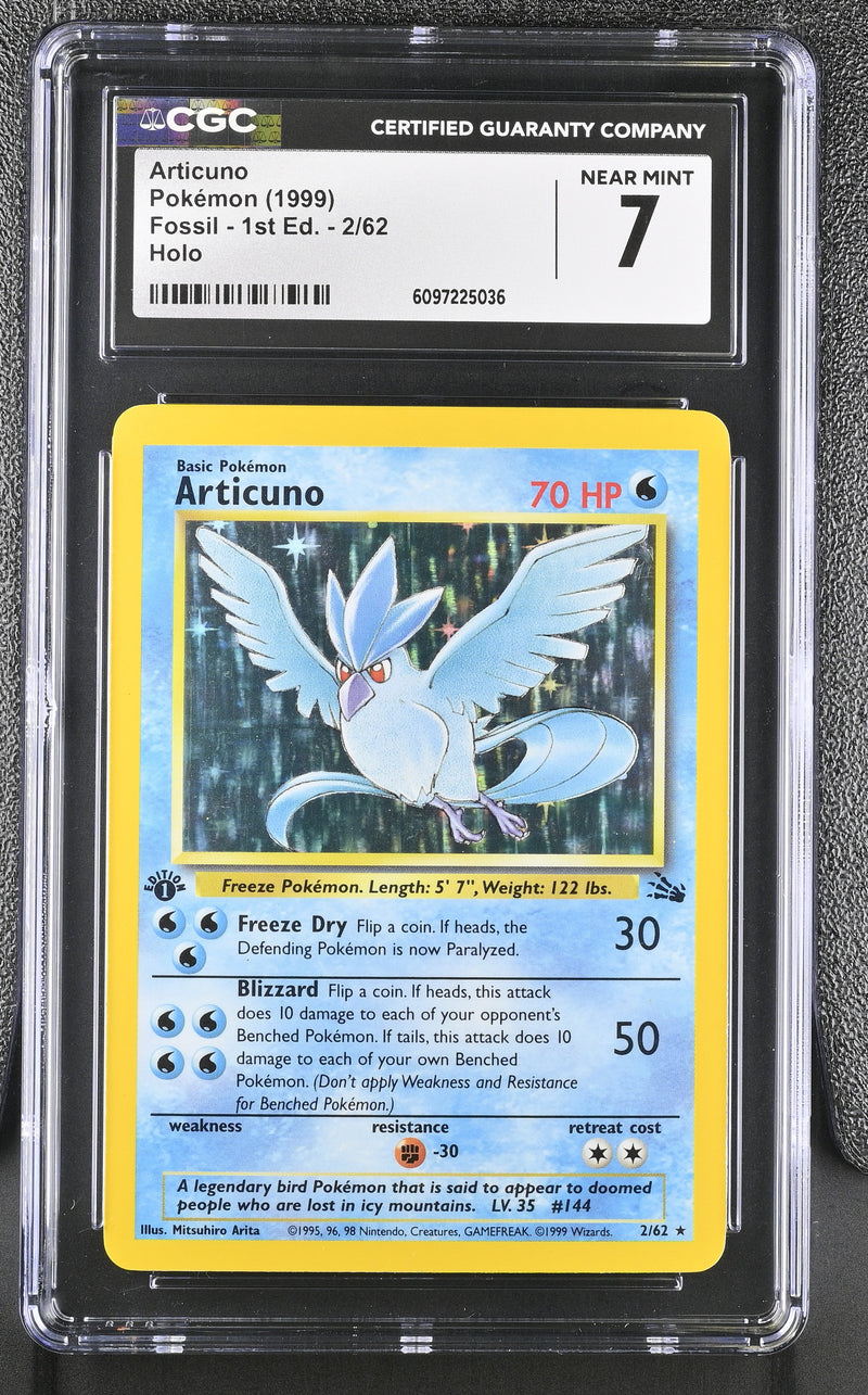 CGC 7 Articuno(2/62) [Fossil - 1st Ed.] - 6097225036