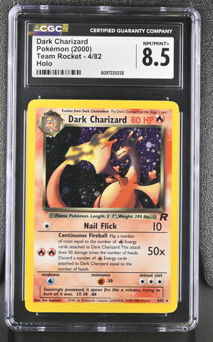 CGC 8.5 Dark Charizard(4/82) [Team Rocket] - 6097225038