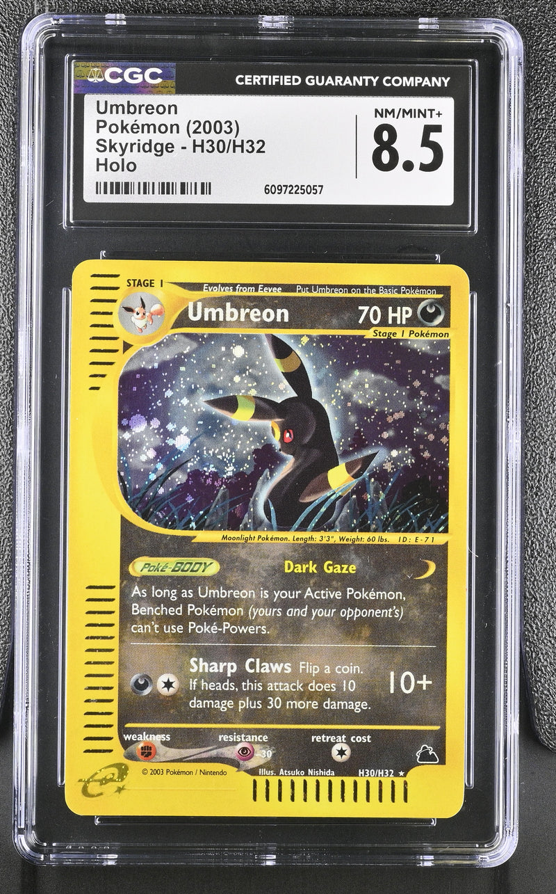 CGC 8.5 Umbreon (H30/H32) [Skyridge] - 6097225057