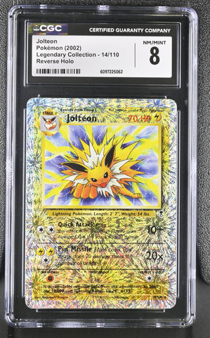 CGC 8 Jolteon (14/110) [Legendary Collection] - 6097225062