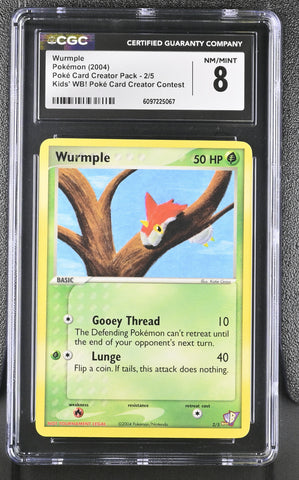 CGC 8 Wurmple(2/5) [Poke Card Creator Pack] - 6097225067