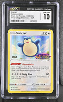 CGC GEM MINT 10 Snorlax(SWSH068) [Black Star Promos] - 6097225073