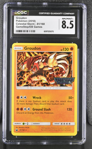 CGC 8.5 Groudon(81/168) [Celestial Storm] - 6097225075