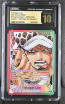 CGC PRISTINE 10 Trafalgar Law [Romance Dawn] - 6097225092