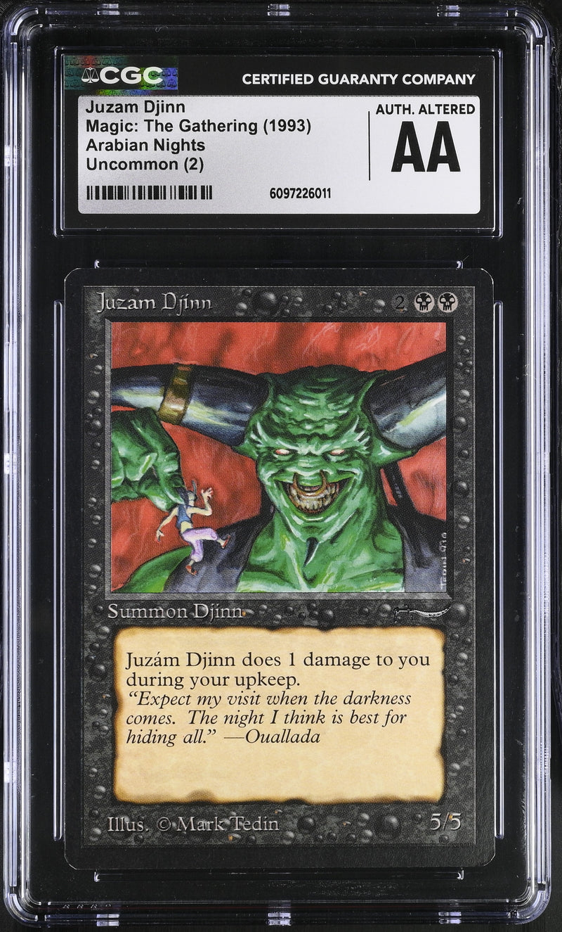 CGC AUTH. ALTERED Juzam Djinn [Arabian Nights] - 6097226011