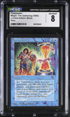 CGC 8 Timetwister[Limited Edition (Beta)] - 6097226015