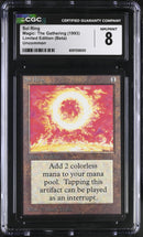 CGC 8 Sol Ring[Limited Edition (Beta)] - 6097226020