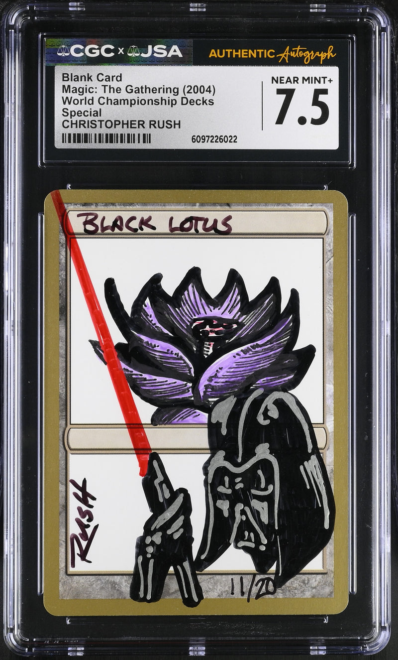 CGC 7.5 Blank Card[World Championship Decks] - 6097226022