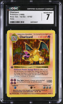 CGC 7 Charizard (4/102) (Shadowless) [Base Set 1st Edition] - 6097226027