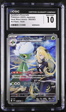 CGC GEM MINT 10 Cynthia's Roserade(065/063) [Heat Wave Arena] - 6099164034