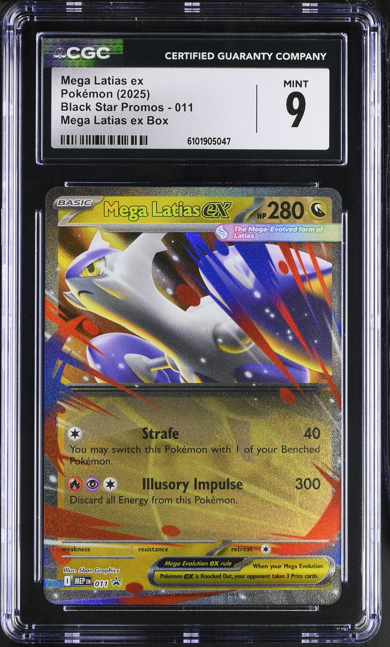 CGC 9 Mega Latias ex(011) [Black Star Promos] - 6101905047