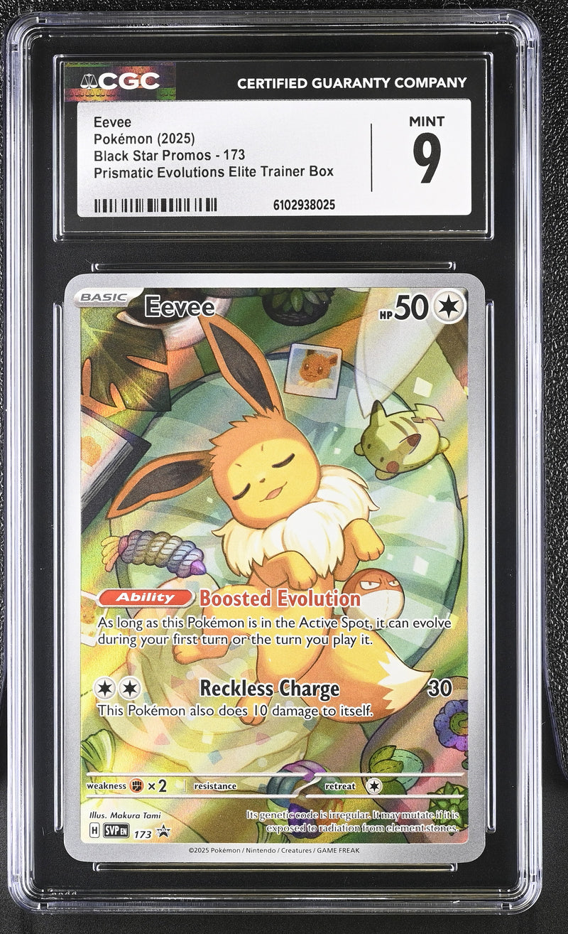 CGC 9 Eevee(173) [Black Star Promos] - 6102938025