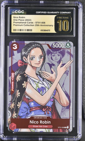 CGC PRISTINE 10 Nico Robin [Premium Coll. 25th Anniv.] - 6103864072