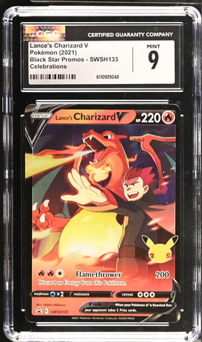 CGC 9 Lance's Charizard V(SWSH133) [Black Star Promos] - 6110929248