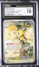 CGC GEM MINT 10 Lillie's Ribombee (164/159) [Scarlet & Violet: Journey Together] - 6119524029