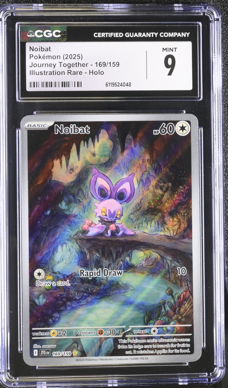 CGC 9 Noibat (169/159) [Scarlet & Violet: Journey Together] - 6119524048