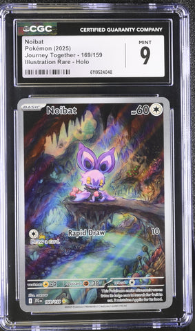 CGC 9 Noibat (169/159) [Scarlet & Violet: Journey Together] - 6119524048