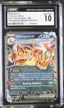 CGC GEM MINT 10 Charizard ex(196) [Black Star Promos] - 6119524054