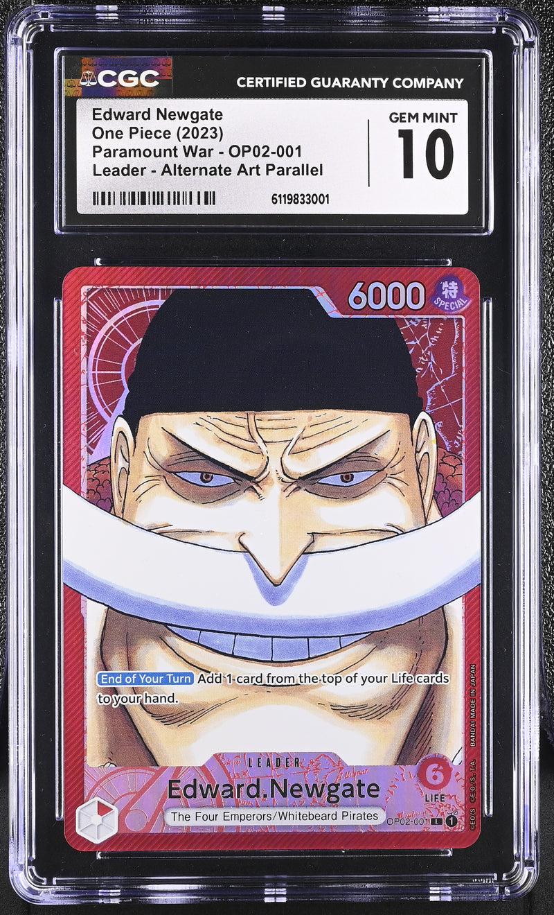 CGC GEM MINT 10 Edward Newgate [Paramount War] - 6119833001