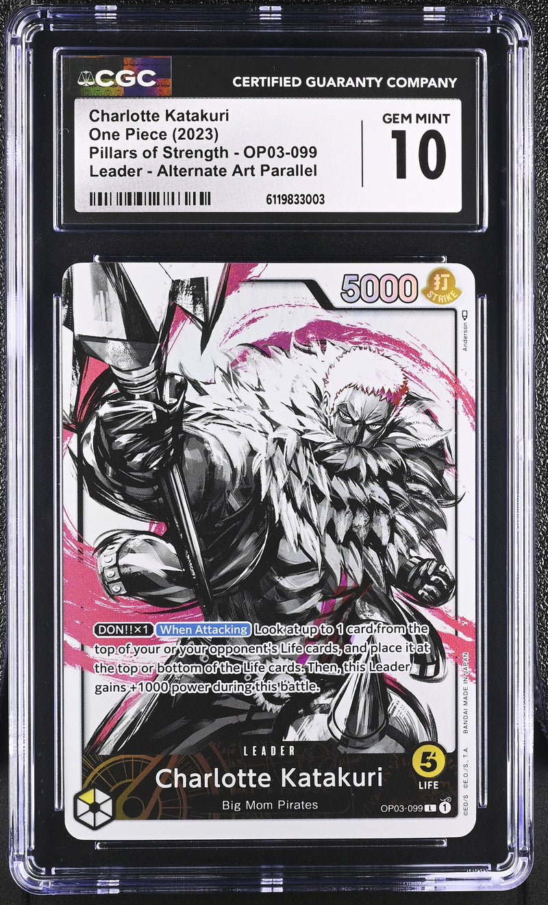 CGC GEM MINT 10 Charlotte Katakuri [Pillars of Strength] - 6119833003