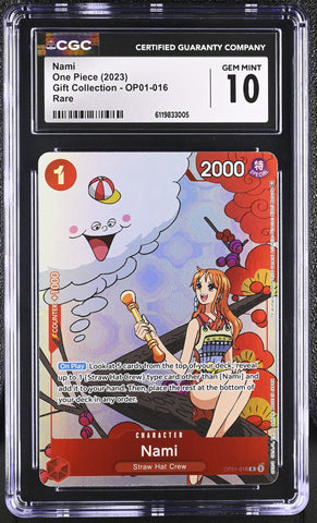 CGC GEM MINT 10 Nami (Gift Collection 2023) [One Piece Promotion Cards] - 6119833005