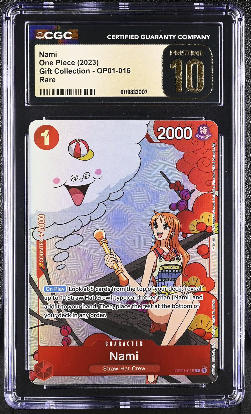 CGC PRISTINE 10 Nami (Gift Collection 2023) [One Piece Promotion Cards] - 6119833007