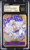 CGC PRISTINE 10 Monkey D. Luffy [Awakening of New Era] - 6119833009