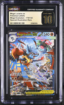 CGC PRISTINE 10 Mega Lucario ex (179/132) [Mega Evolution: Base Set] - 6119833016