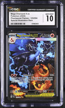 CGC GEM MINT 10 Mega Charizard X ex (125/094) [Mega Evolution: Phantasmal Flames] - 6119833023