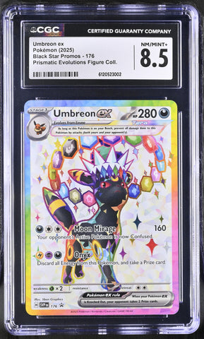 CGC 8.5 Umbreon ex(176) [Black Star Promos] - 6120523002