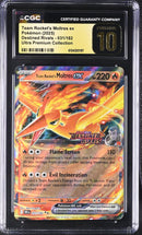 CGC PRISTINE 10 Team Rocket's Moltres ex(031/182) [Destined Rivals] - 6124320197