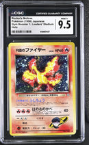 CGC MINT+ 9.5 Rocket's Moltres() [Gym Booster 1: Leaders' Stadium] - 6126851037