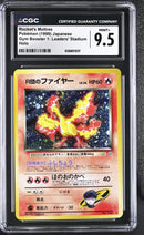 CGC MINT+ 9.5 Rocket's Moltres() [Gym Booster 1: Leaders' Stadium] - 6126851037