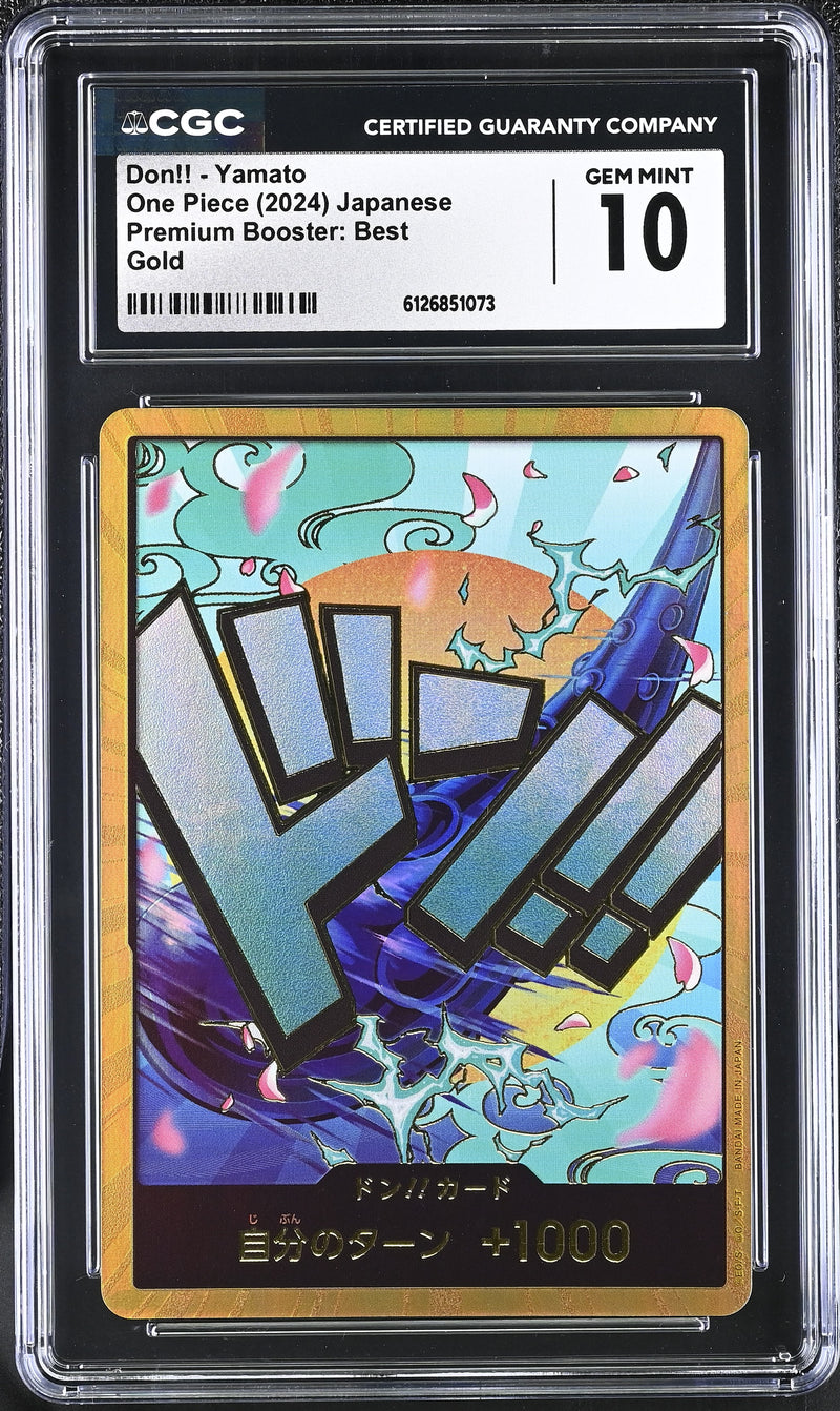 CGC GEM MINT 10 Don!! - Yamato [Premium Booster: Best] - 6126851073