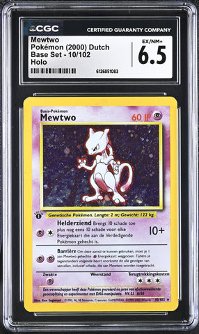 CGC 6.5 Mewtwo(10/102) [Base Set] - 6126851083