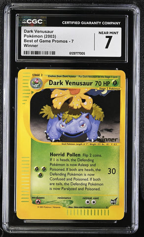 CGC 7 Dark Venusaur(7) [Best of Game Promos] - 6129777005