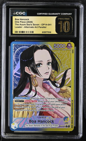 CGC PRISTINE 10 Boa Hancock [The Azure Sea's Seven] - 6129777010