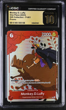 CGC PRISTINE 10 Monkey D. Luffy [Gift Collection] - 6136451001