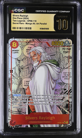 CGC PRISTINE 10 Silvers Rayleigh [Two Legends] - 6136451005
